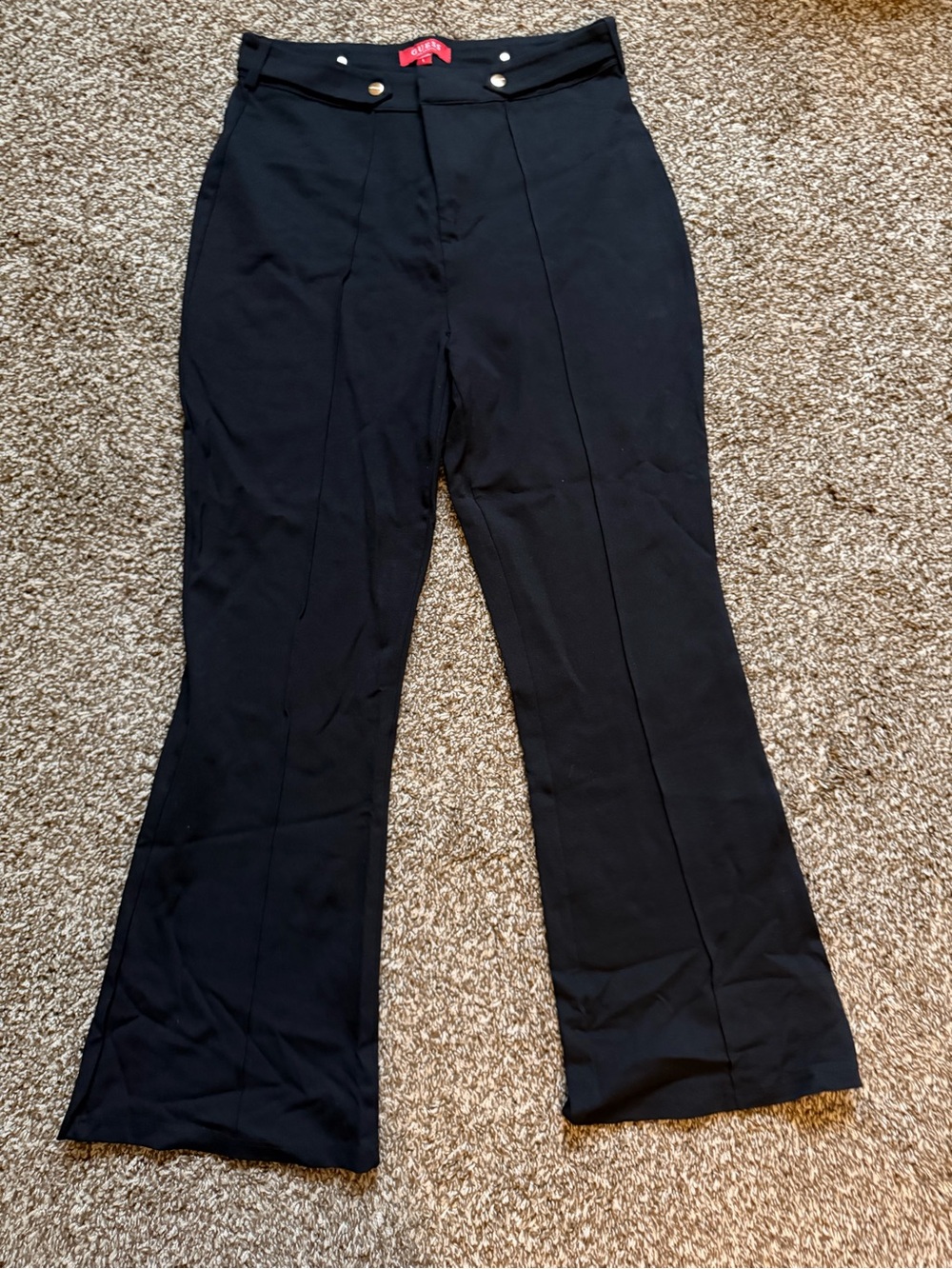Guess Black Boot-Cut High-Waist Pants NEW W/O tags